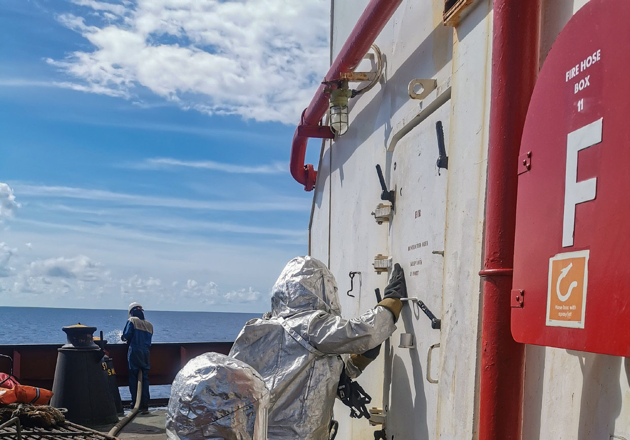Maritime Fire Incident Commander – Level 1